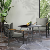 Living Fusion 2 Seater Neriah Outdoor Bistro Set