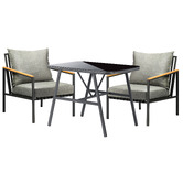 Living Fusion 2 Seater Neriah Outdoor Bistro Set