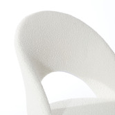 Living Fusion Charmed Boucle Home Office Chair