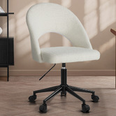 Living Fusion Charmed Boucle Home Office Chair