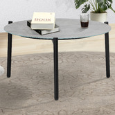 Living Fusion Grey Eliana 50cm Outdoor Coffee Table