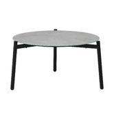 Living Fusion Grey Eliana 50cm Outdoor Coffee Table