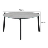 Living Fusion Eliana 70cm Outdoor Coffee Table
