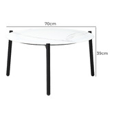 Living Fusion Eliana 70cm Outdoor Coffee Table