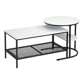 Living Fusion 2 Piece Adrian Nesting Coffee Table Set