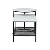 Living Fusion 2 Piece Adrian Nesting Coffee Table Set