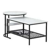 Living Fusion 2 Piece Adrian Nesting Coffee Table Set