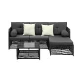 Living Fusion 4 Seater Edwards Outdoor Lounge &amp; Table Set