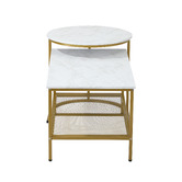 Living Fusion 2 Piece Adrian Nesting Coffee Table Set