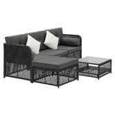 Living Fusion 4 Seater Edwards Outdoor Lounge &amp; Table Set