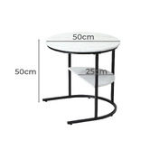 Living Fusion 2 Piece Adrian Nesting Coffee Table Set
