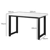 Living Fusion Costa Desk &amp; Office Chair Set