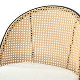 Living Fusion 66cm Lucian Boucle Bar Stools