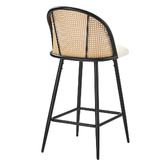 Living Fusion 66cm Lucian Boucle Bar Stools