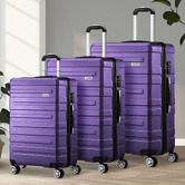 Living Fusion 3 Piece Dryden Lightweight Suitcase Set