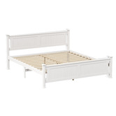 Living Fusion Clara Pine Wood Bed Frame