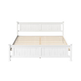 Living Fusion Clara Pine Wood Bed Frame