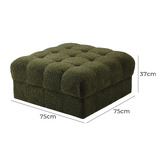 Living Fusion Armati Tufted Ottoman
