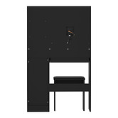 Living Fusion 2 Piece Melrose LED Dressing Table &amp; Stool Set
