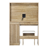 Living Fusion 2 Piece Caroline LED Dressing Table &amp; Stool Set