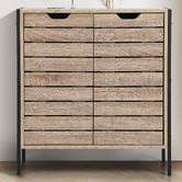 Living Fusion Laila 2 Door Shoe Storage Cabinet
