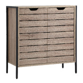 Living Fusion Laila 2 Door Shoe Storage Cabinet