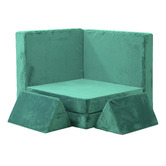 Living Fusion 4 Piece Kids&#039; Tillie Modular Play Sofa Set