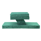 Living Fusion 4 Piece Kids&#039; Tillie Modular Play Sofa Set
