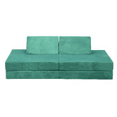 Living Fusion 4 Piece Kids&#039; Tillie Modular Play Sofa Set