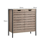 Living Fusion Laila 2 Door Shoe Storage Cabinet