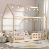 Living Fusion Luther Kids&#039; House Bed Frame
