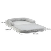 Living Fusion Maia 180cm Foldable Human Dog Bed