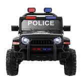 Living Fusion Dixon Electric Ride-On Police Jeep