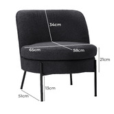 Living Fusion Renzo Sherpa Accent Chair