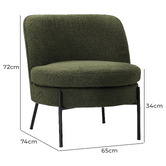 Living Fusion Renzo Sherpa Accent Chair