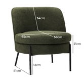 Living Fusion Renzo Sherpa Accent Chair