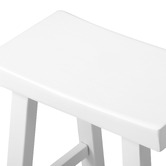 Living Fusion 65cm Ganaden Elm Wood Bar Stools