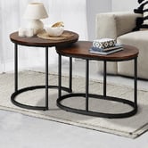 Living Fusion 2 Piece Sherman Nesting Coffee Table Set