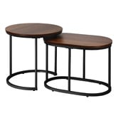 Living Fusion 2 Piece Sherman Nesting Coffee Table Set