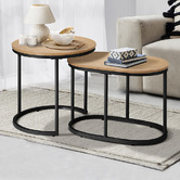 Living Fusion 2 Piece Sherman Nesting Coffee Table Set