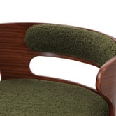 Living Fusion Sevinc Boucle Adjustable Bar Stools