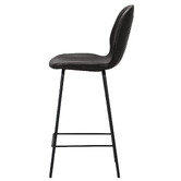 Living Fusion 62.5cm Miyo Faux Leather Bar Stools