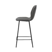 Living Fusion 62.5cm Miyo Faux Leather Bar Stools