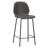 Living Fusion 62.5cm Miyo Faux Leather Bar Stools