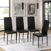 Living Fusion Victor PU Leather Dining Chairs