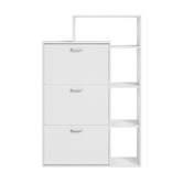 Living Fusion Boros 3 Door Shoe Cabinet