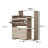 Living Fusion Doron 2 Door Shoe Cabinet