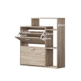 Living Fusion Doron 2 Door Shoe Cabinet