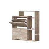 Living Fusion Doron 2 Door Shoe Cabinet