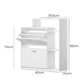 Living Fusion Doron 2 Door Shoe Cabinet